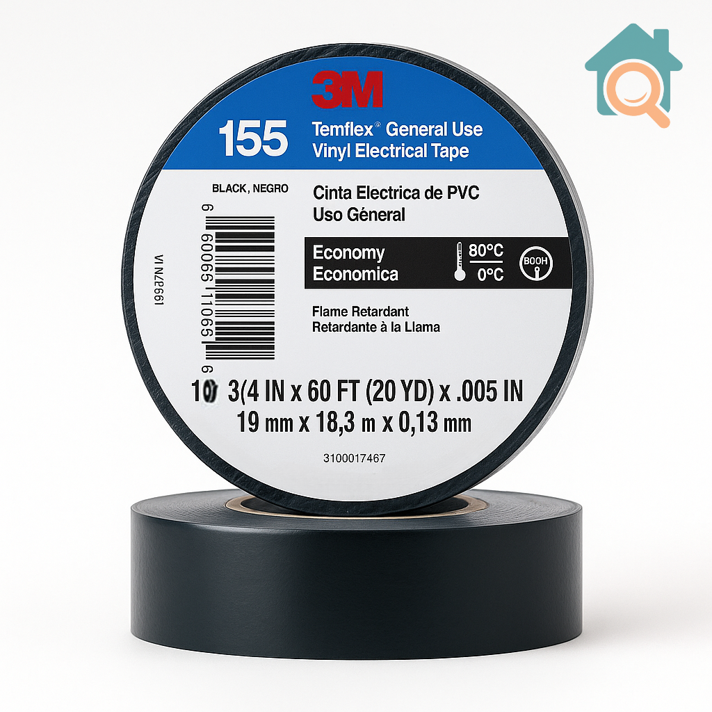 Cinta Aisladora PVC templex 1500 negra 18mmx10m